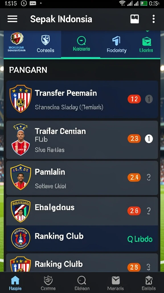 6cf - Leaderboard untuk memantau peringkat global.