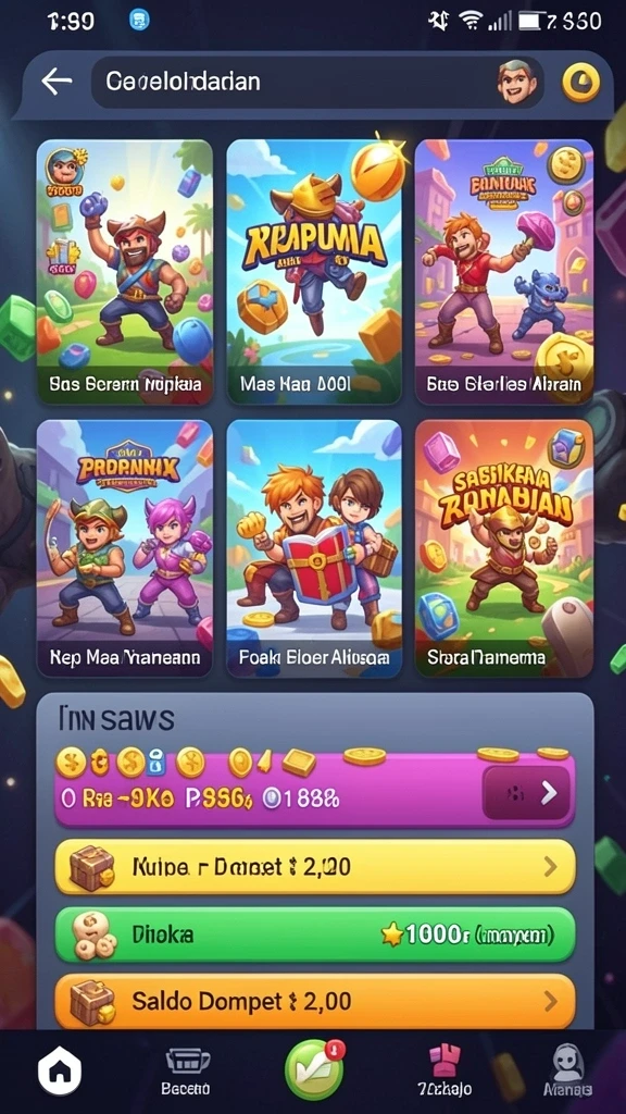 bara22 - Tampilan level pertama yang menakjubkan dan penuh warna.