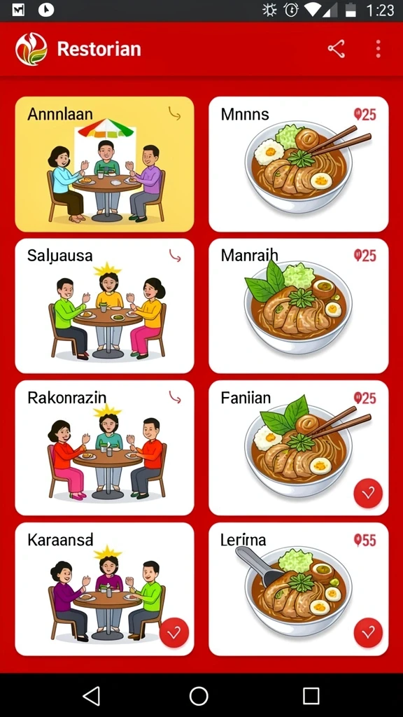 kedai168 - Screenshot menunjukkan sistem reward menarik dalam aplikasi.