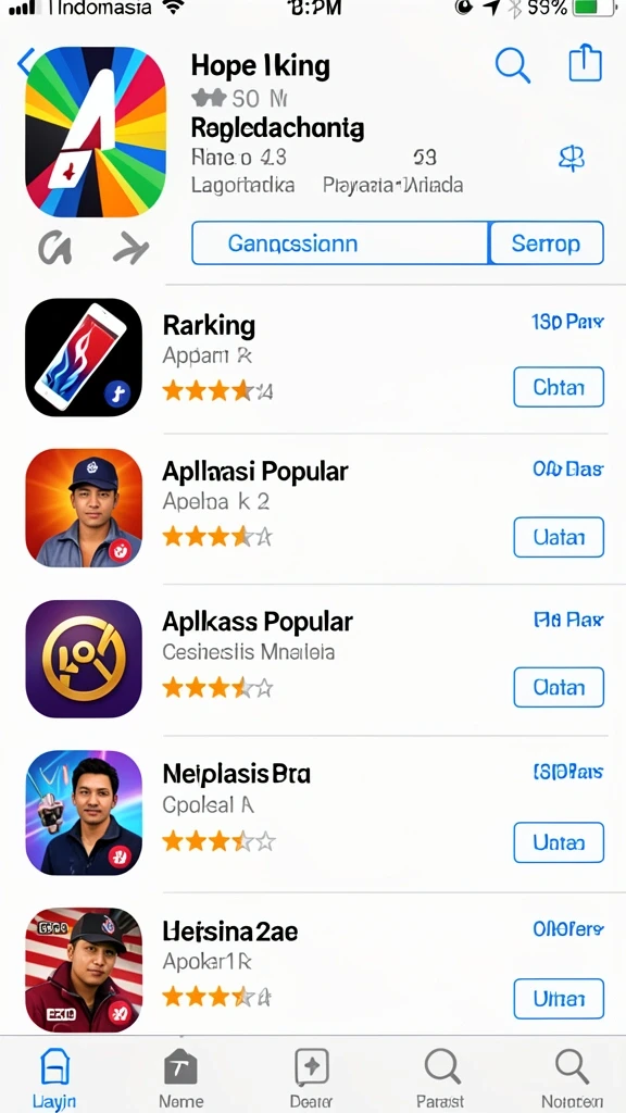 maktoto - Tampilan antarmuka yang menarik dan intuitif.
