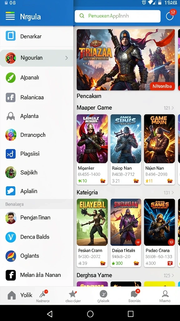 qq222 - Screenshot permainan kartu yang seru dan menantang.